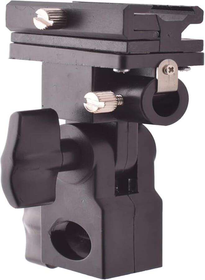 General Flash Shoe, Light Stand, Heavy Duty, Durable,For Photographer - Black